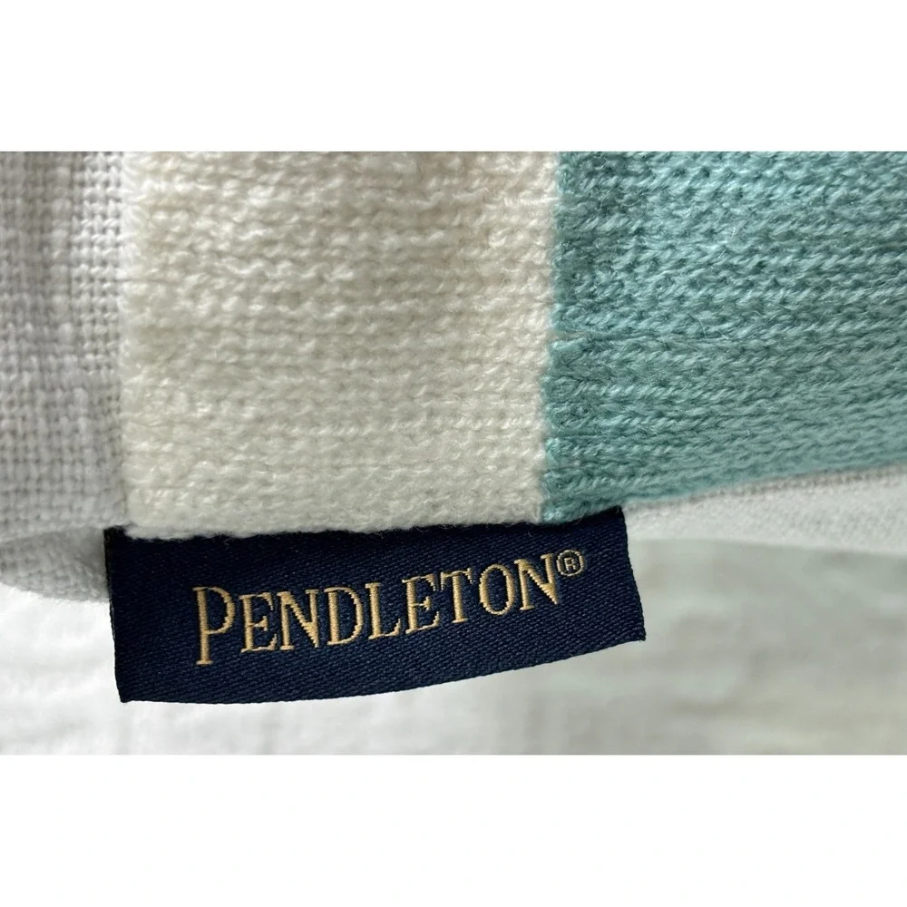 Pendleton 100% Cotton Covered Pillow Throws Qty 2 19x19